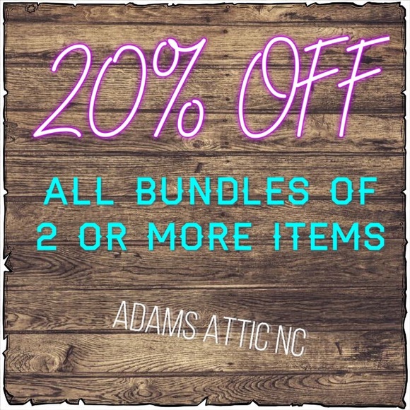 20% Off Bundles of 2 or More Items Sale - Picture 2 of 3
